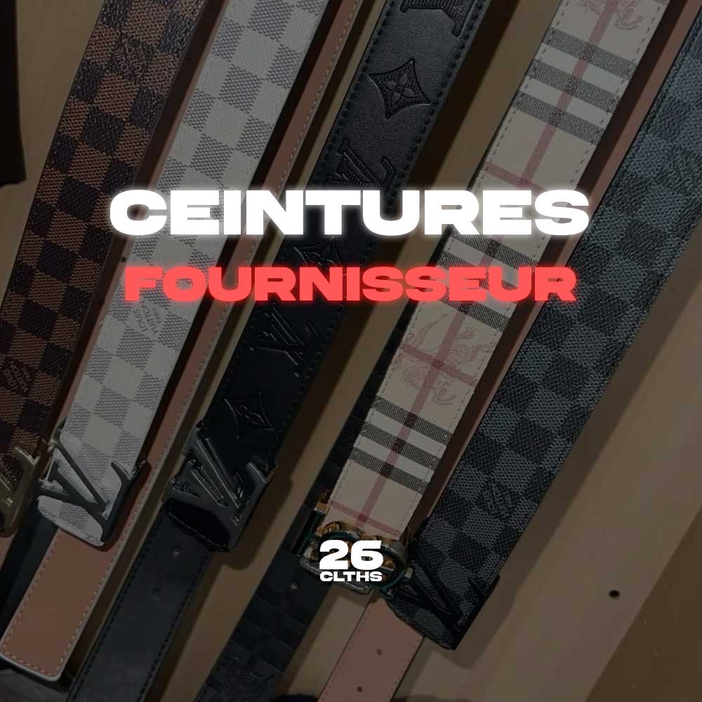 Fournisseurs Ceintures